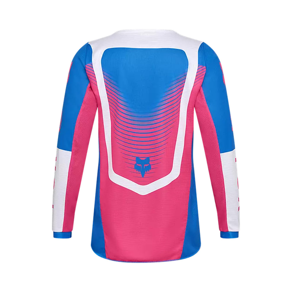 Fox Racing Youth 180 Collect Jersey Blue/Pink - Rear View