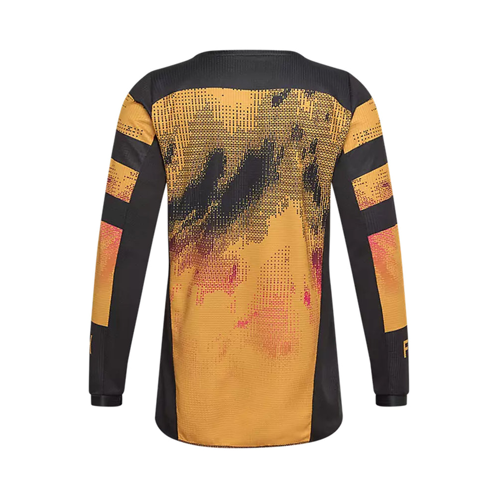 Fox Racing Youth 180 Kairos Jersey Tangerine - Rear View