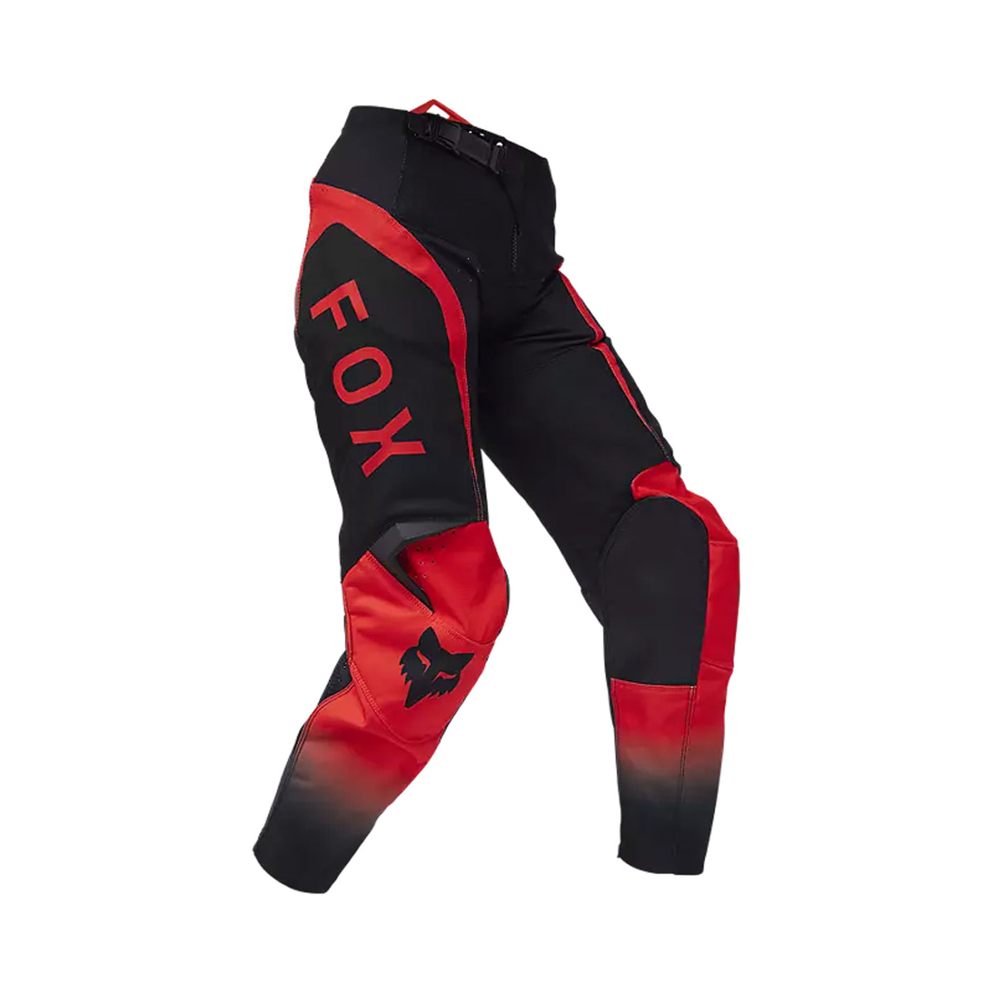 Fox Racing Youth 180 Lean Pants Fluorescent Red - Front Side View