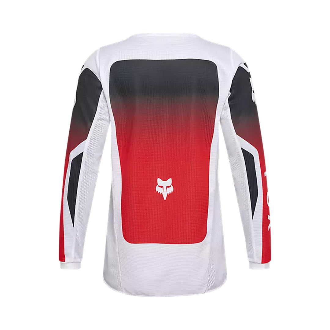 Fox Racing Youth 180 Shield Jersey Fluorescent Red - Rear View