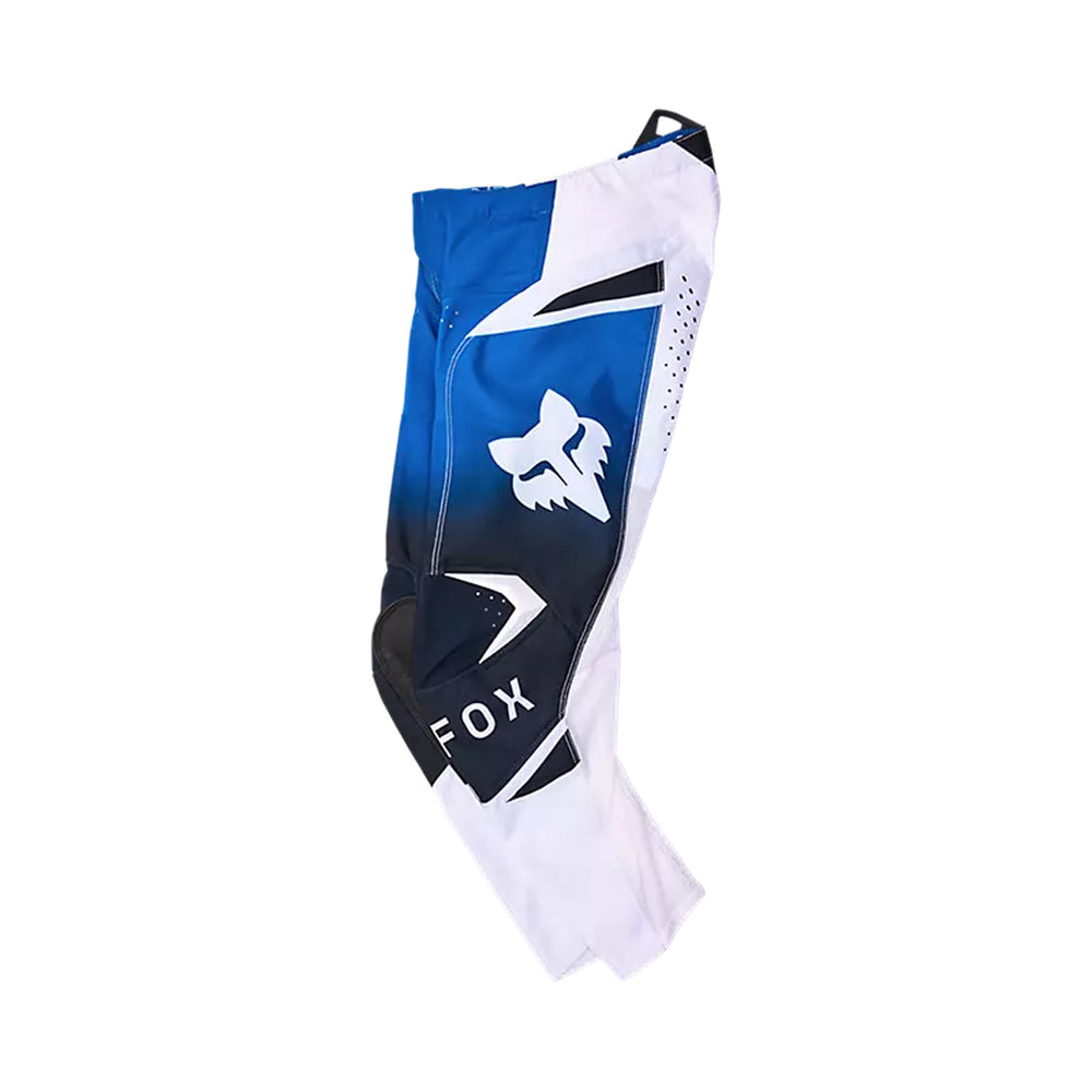 Fox Racing Youth 180 Shield Pants Blue - Left Side View