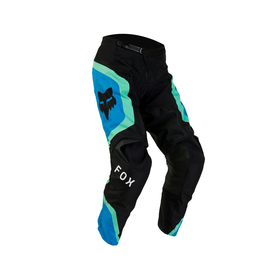 Fox Racing Youth 180 Ballast Pants Black/Blue - Front Side View