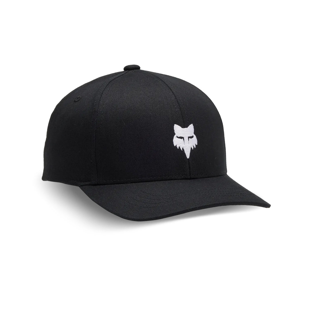 Fox Racing Youth Legacy 110 Snapback Hat Black - Front Side View