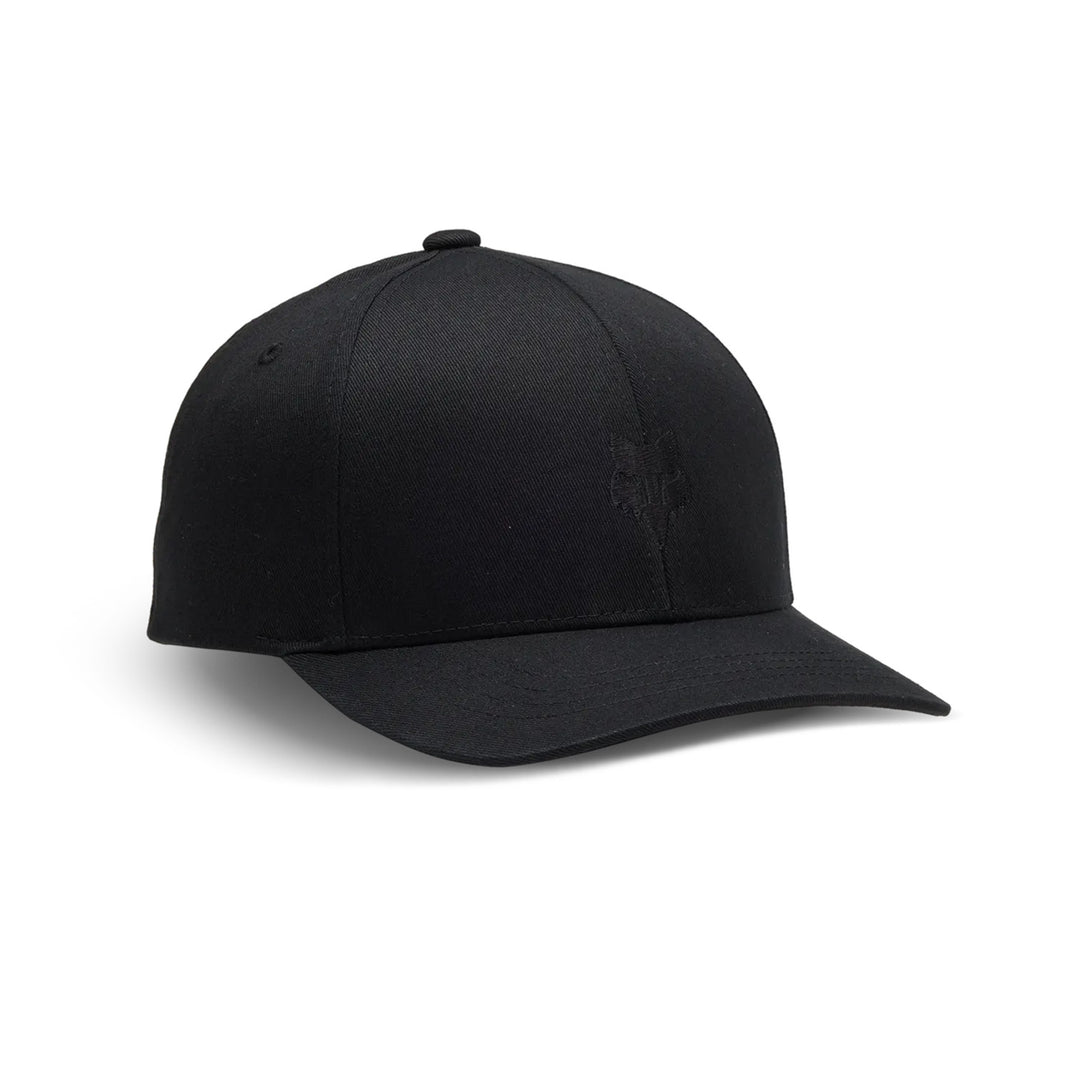 Fox Racing Youth Legacy 110 Snapback Hat Black/Black - Front Side View