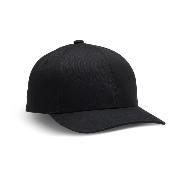 Fox Racing Youth Legacy 110 Snapback Hat Black/Black - Front Side View