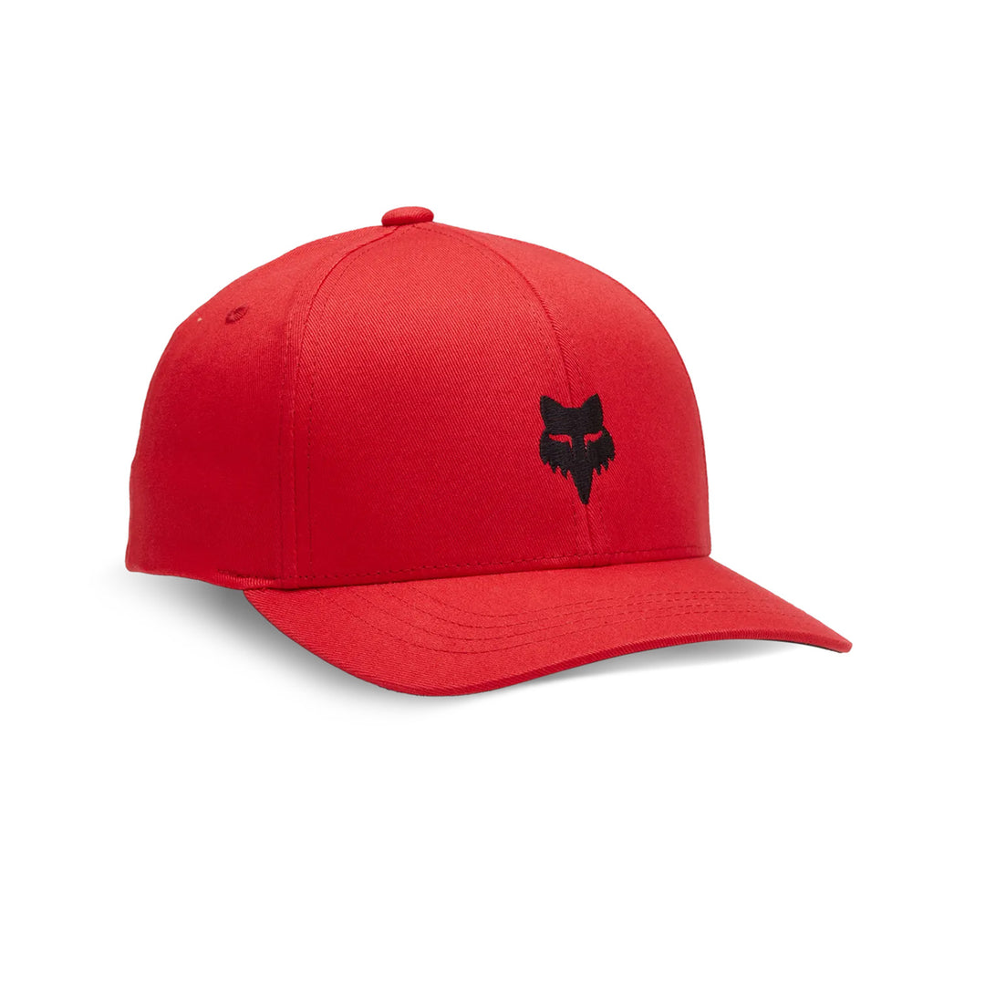 Fox Racing Youth Legacy 110 Snapback Hat Flame Red - Front Side View