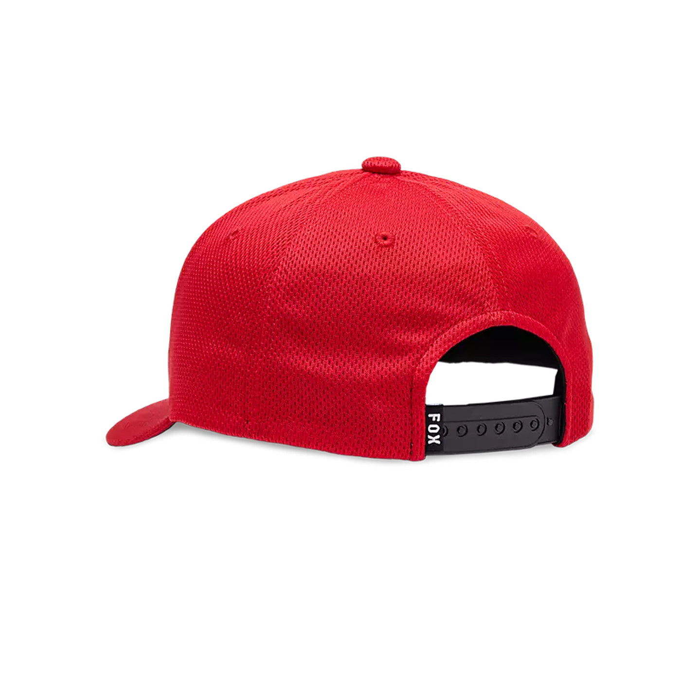 Fox Racing Youth Lithotype 110 Snapback Hat Flame Red - Rear Side View