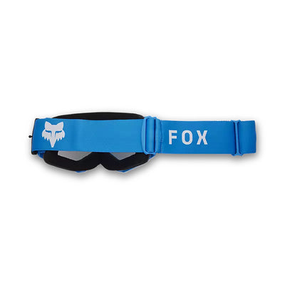 Fox Racing Youth Main Core Goggles True Blue - Rear View with Side Strap