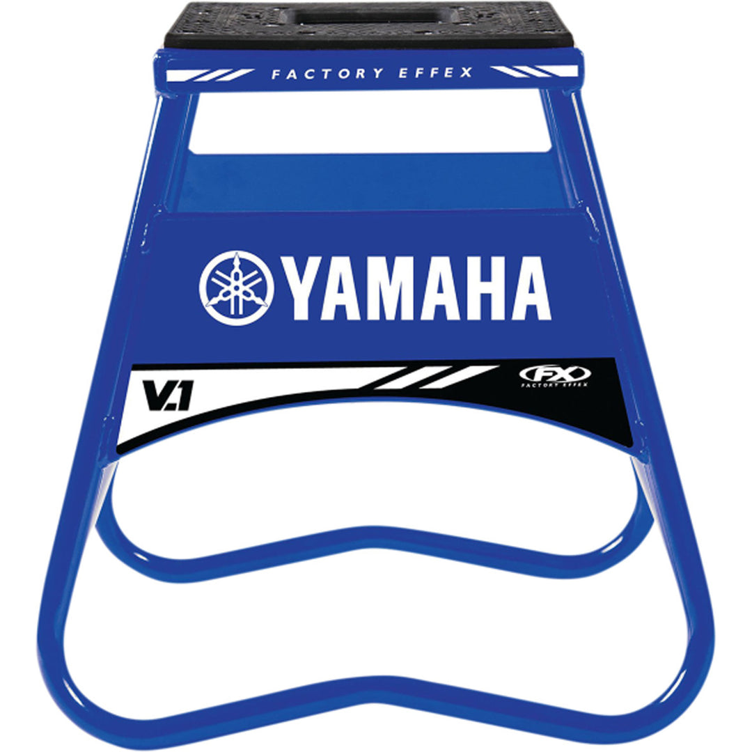 FACTORY EFFEX Bike Stand V.1 Yamaha Blue - Full Front View