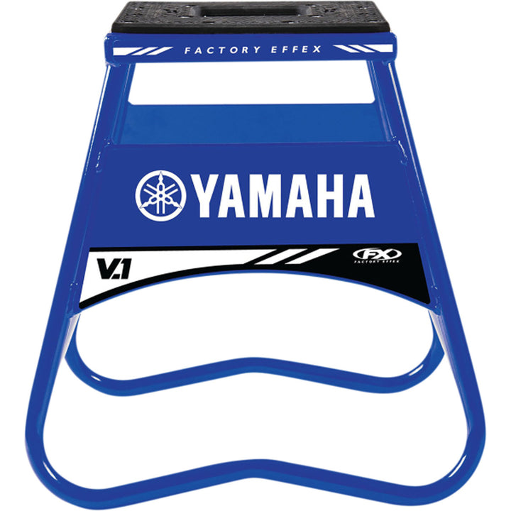 FACTORY EFFEX Bike Stand V.1 Yamaha Blue - Full Front View
