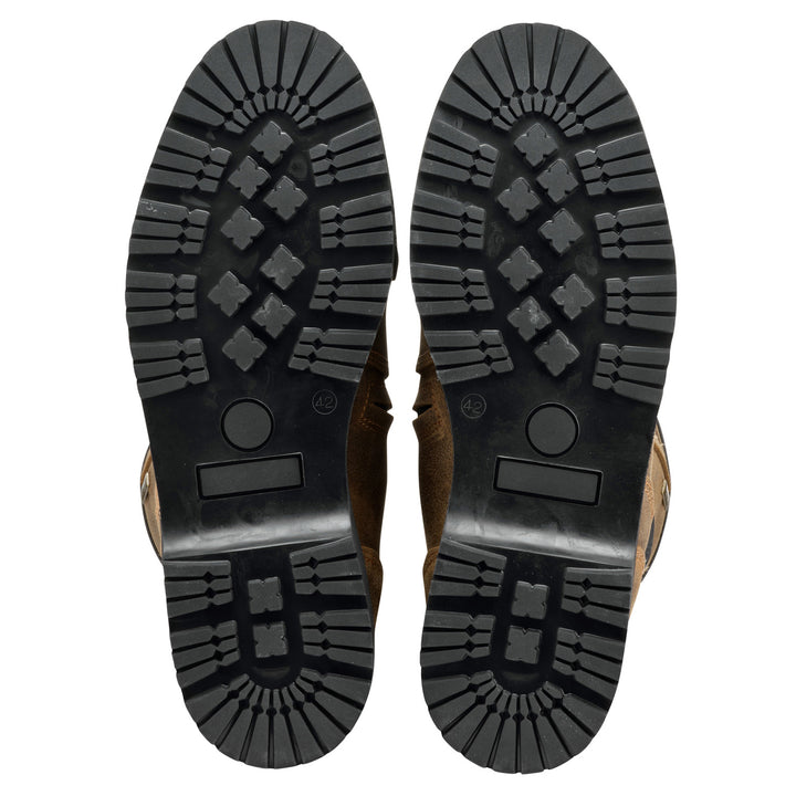 Sidi Gavia Gore ADV Boots Tobacco - Sole View of Pair