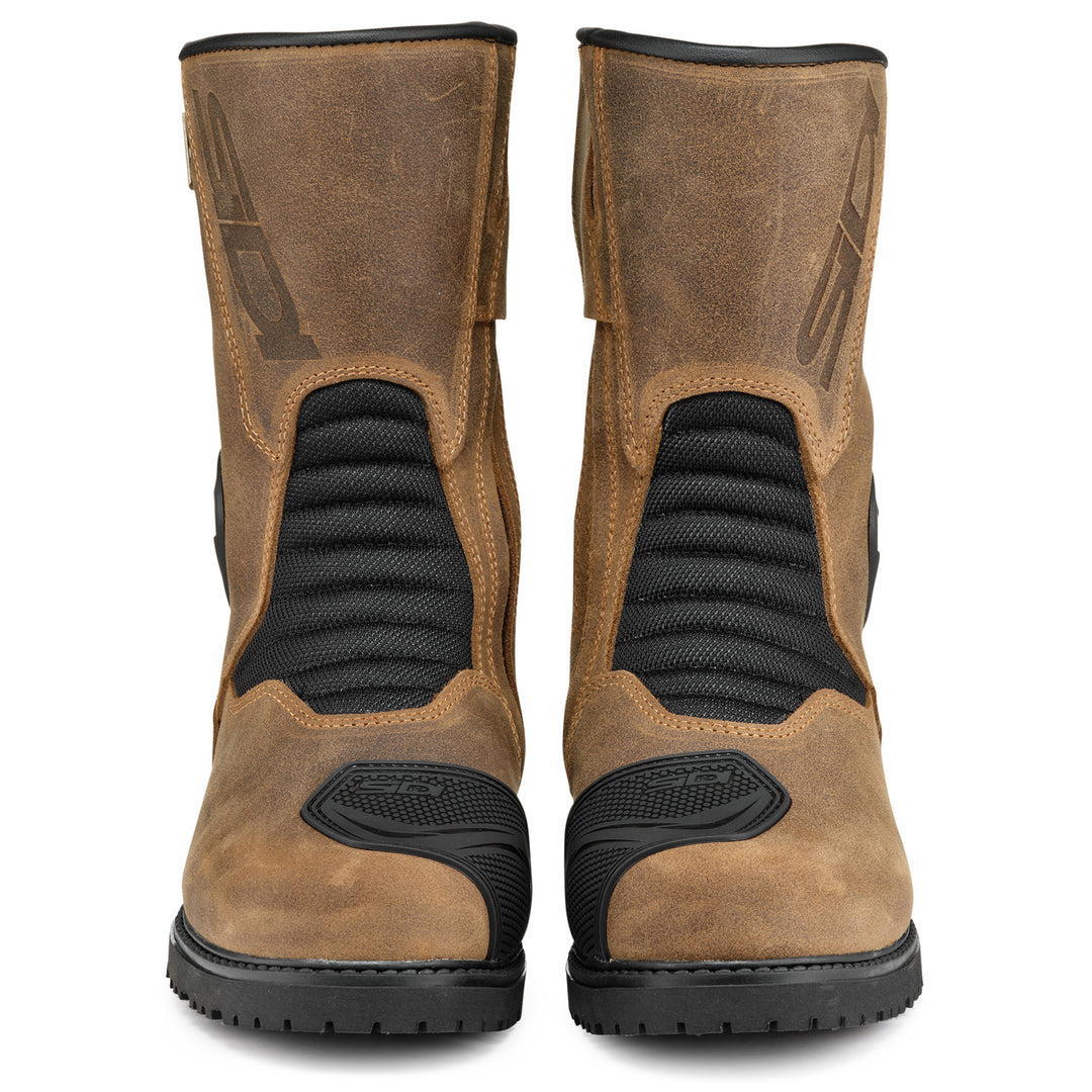 Sidi Gavia Gore ADV Boots Tobacco - Front View of Pair