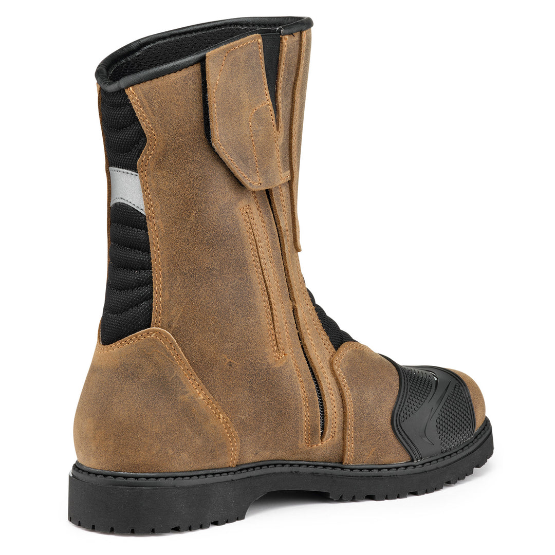 Sidi Gavia Gore ADV Boots Tobacco - Rear Side View