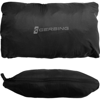 GERBING HEATED CLOTHING 12V Heated Jacket Liner 2.0 - Dual View of Storage Bag from Top Down and Side