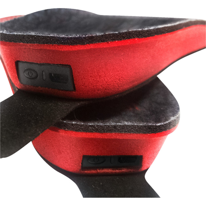 GERBING HEATED CLOTHING 3V Rechargeable Heated Insoles with Remote - Close-Up of Rear View of Pair