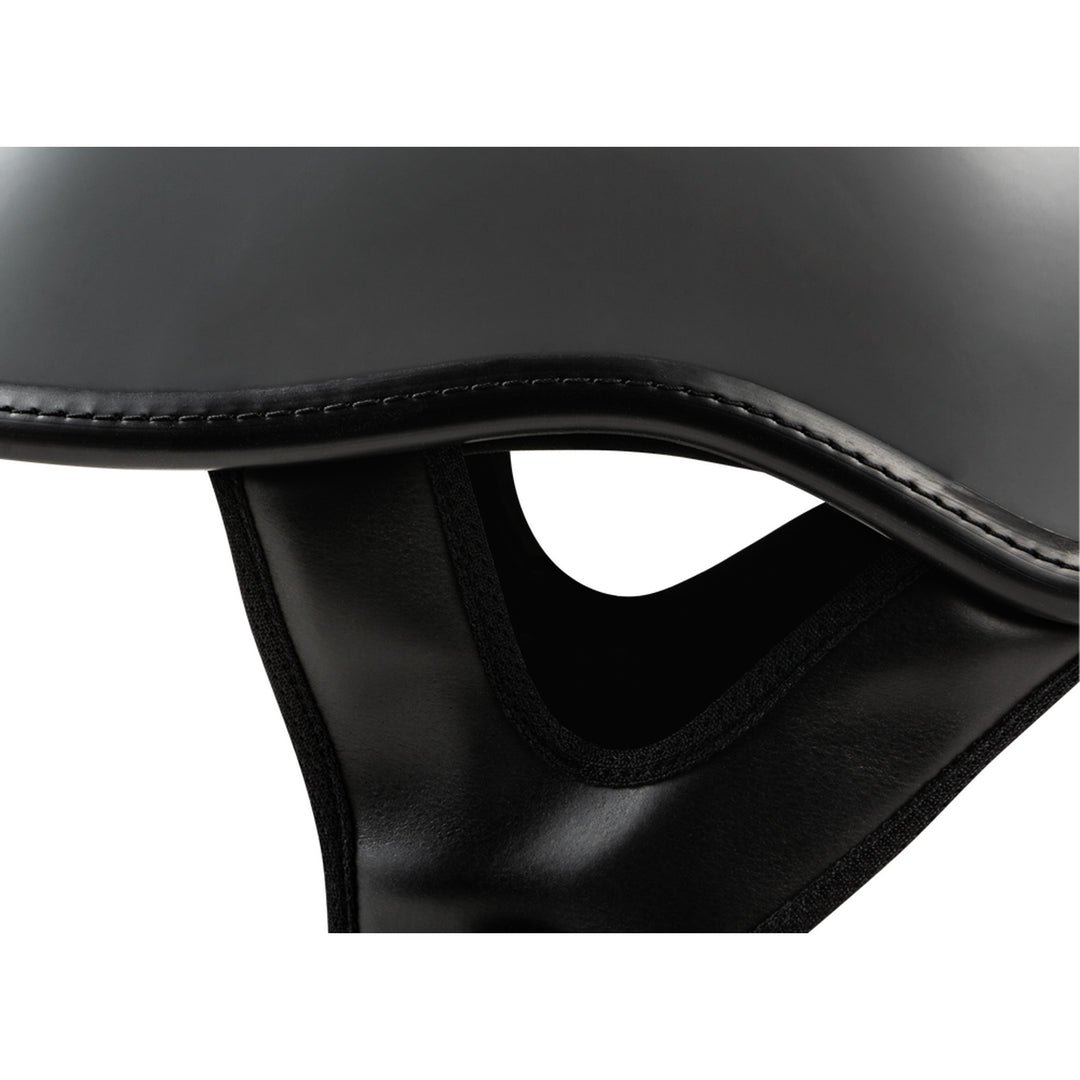 Highway 21 .357 Solid Half Helmet Grey - Close-Up of Side Strap
