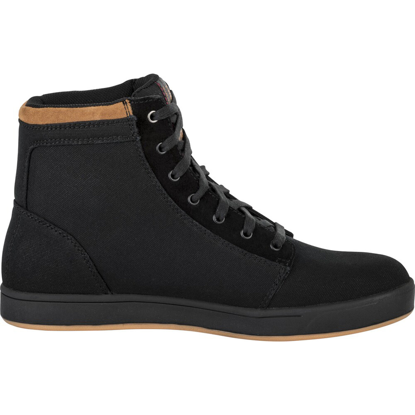 Highway 21 Axle Shoes Black/Gum - Inner Side View