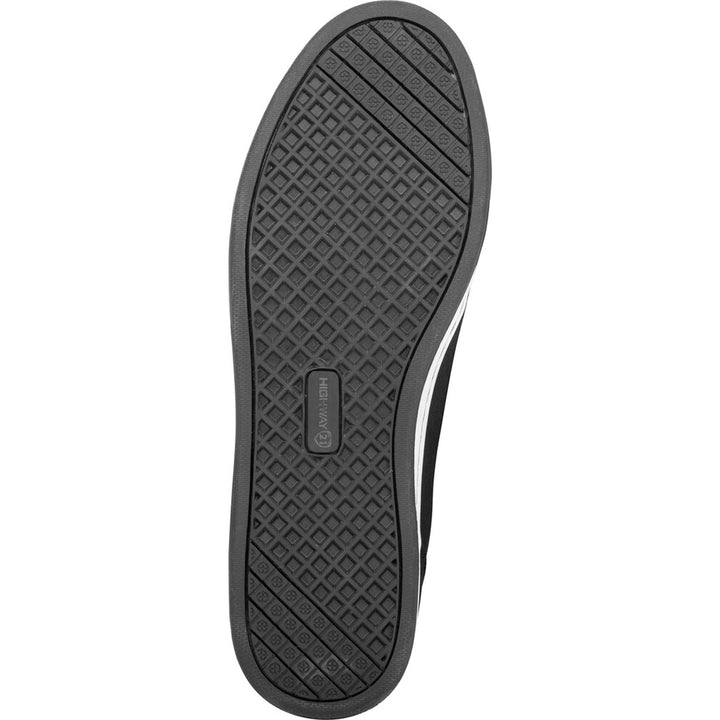 Highway 21 Axle Shoes Black/White - Sole View
