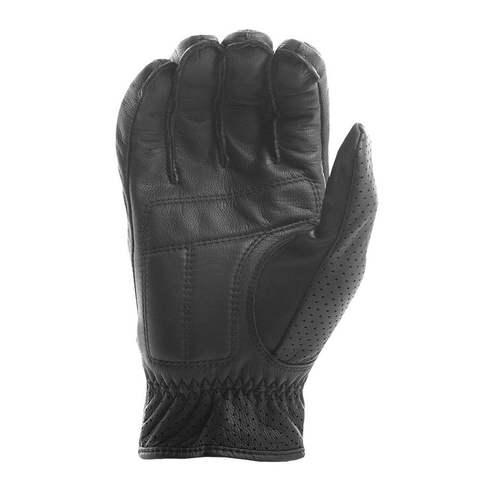 Highway 21 Jab Perforated Gloves Black - Palm View