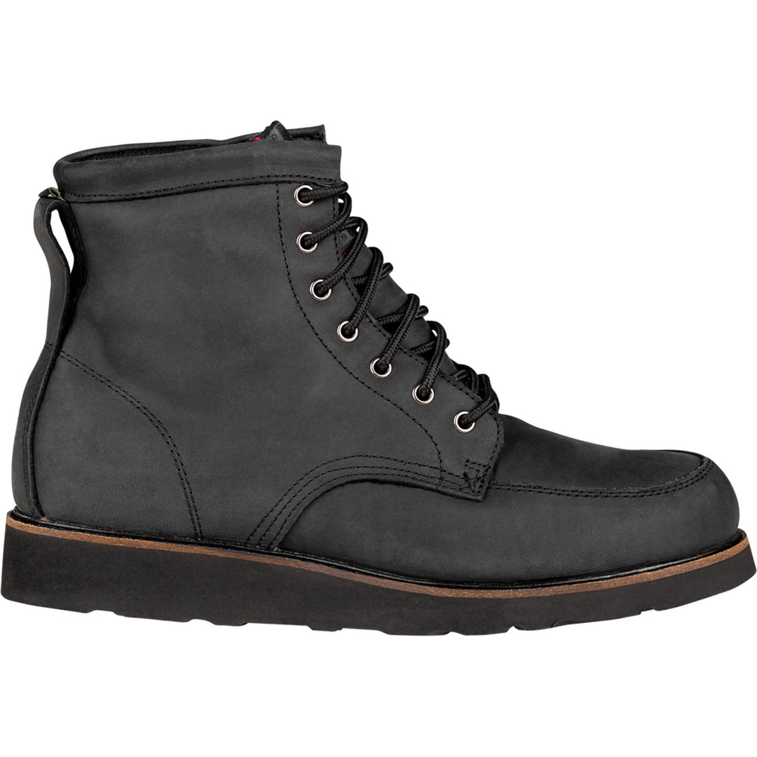 Highway 21 Journeyman Boots Black - Side View