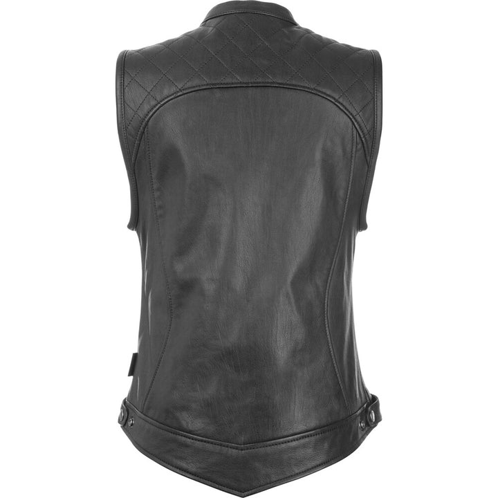 Highway 21 Women's Ava Vest Black - Rear View