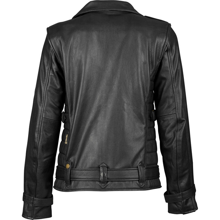 Highway 21 Women's Pearl Jacket Black - Rear View