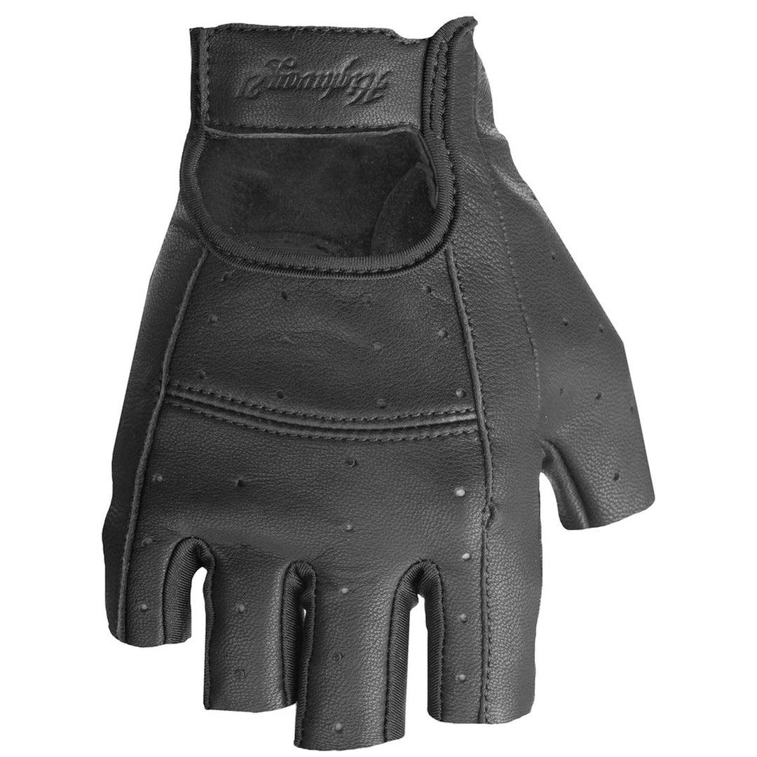 Highway 21 Women's Ranger Gloves Black - Back of Hand View