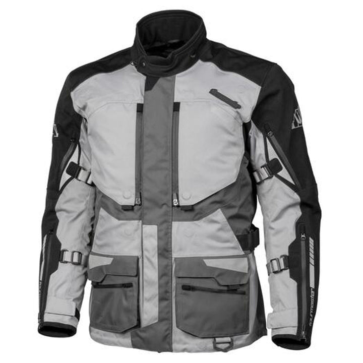 Tourmaster Horizon Line Highlander WP Jacket Grey/Grey - Front View