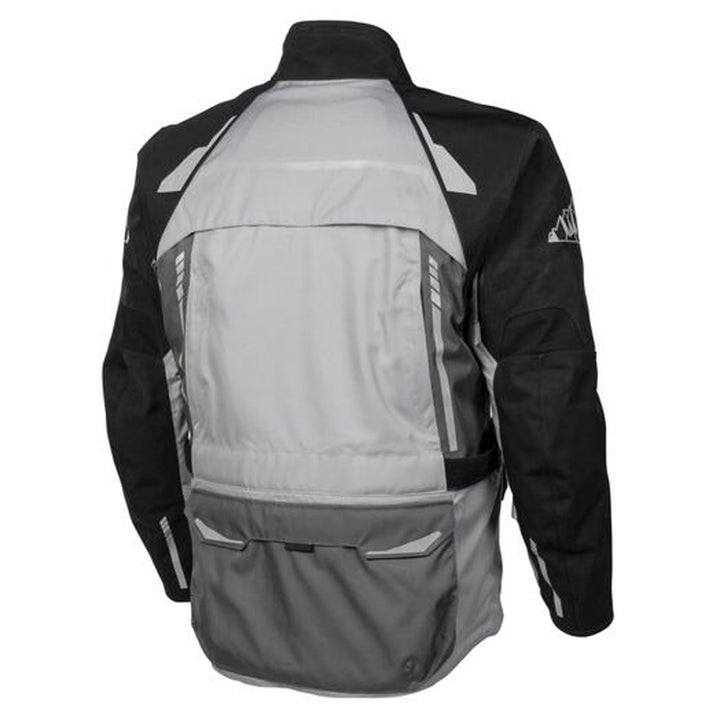 Tourmaster Horizon Line Highlander WP Jacket Grey/Grey - Rear View