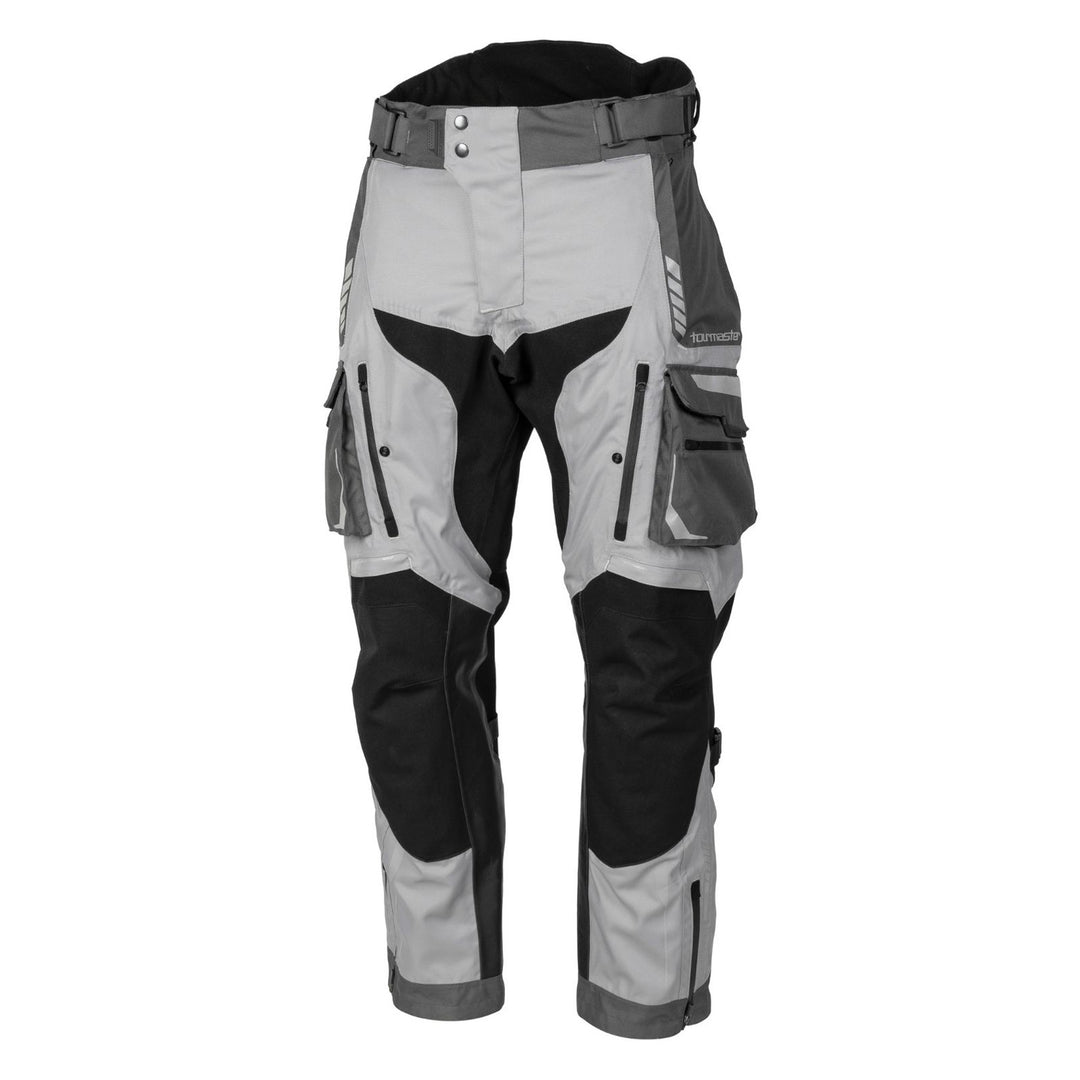 Tourmaster Horizon Line Highlander WP Pant Grey/Grey - Front View