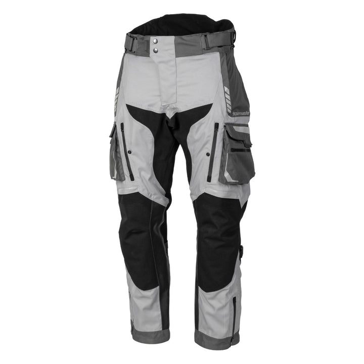 Tourmaster Horizon Line Highlander WP Pant Grey/Grey - Front View