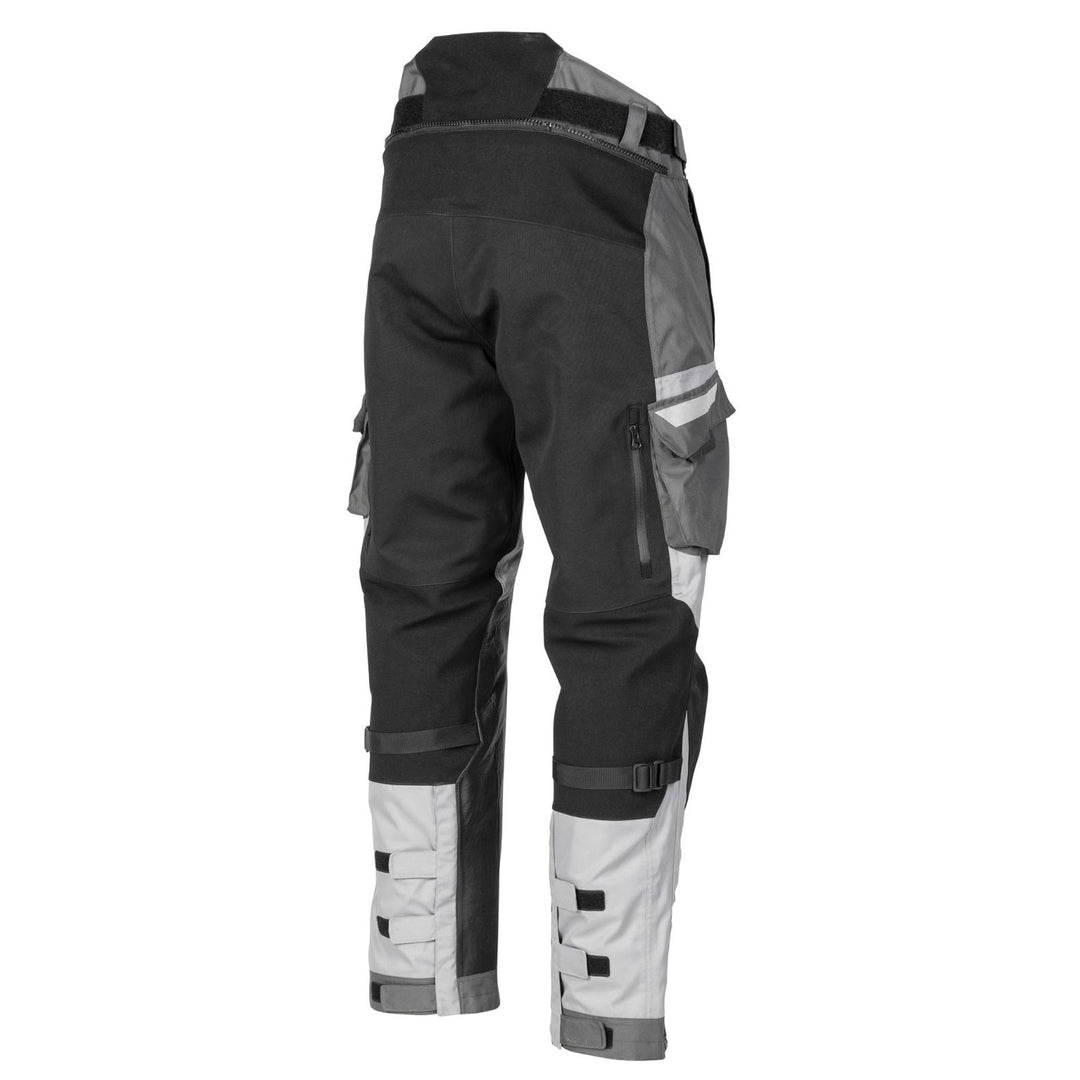 Tourmaster Horizon Line Highlander WP Pant Grey/Grey - Rear View