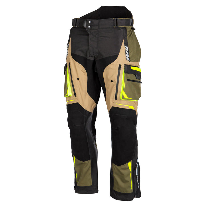 Tourmaster Horizon Line Highlander WP Pant Olive - Front View
