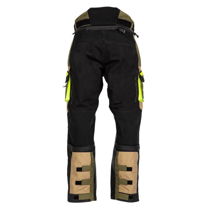 Tourmaster Horizon Line Highlander WP Pant Olive - Rear View