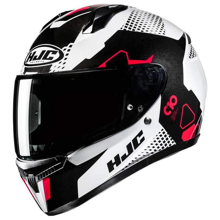 HJC C10 ASPA Helmet MC-1 - Front Side View