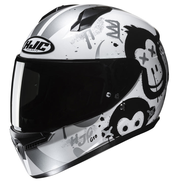 HJC C10 Geti Youth Helmet MC-10 - Front Side View
