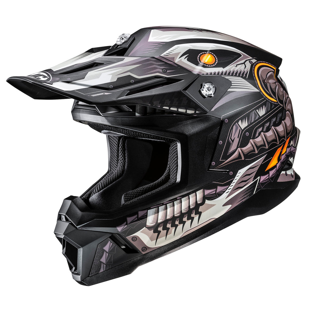 HJC C50 Mecha Beast Helmet MC-5SF - Front Side View