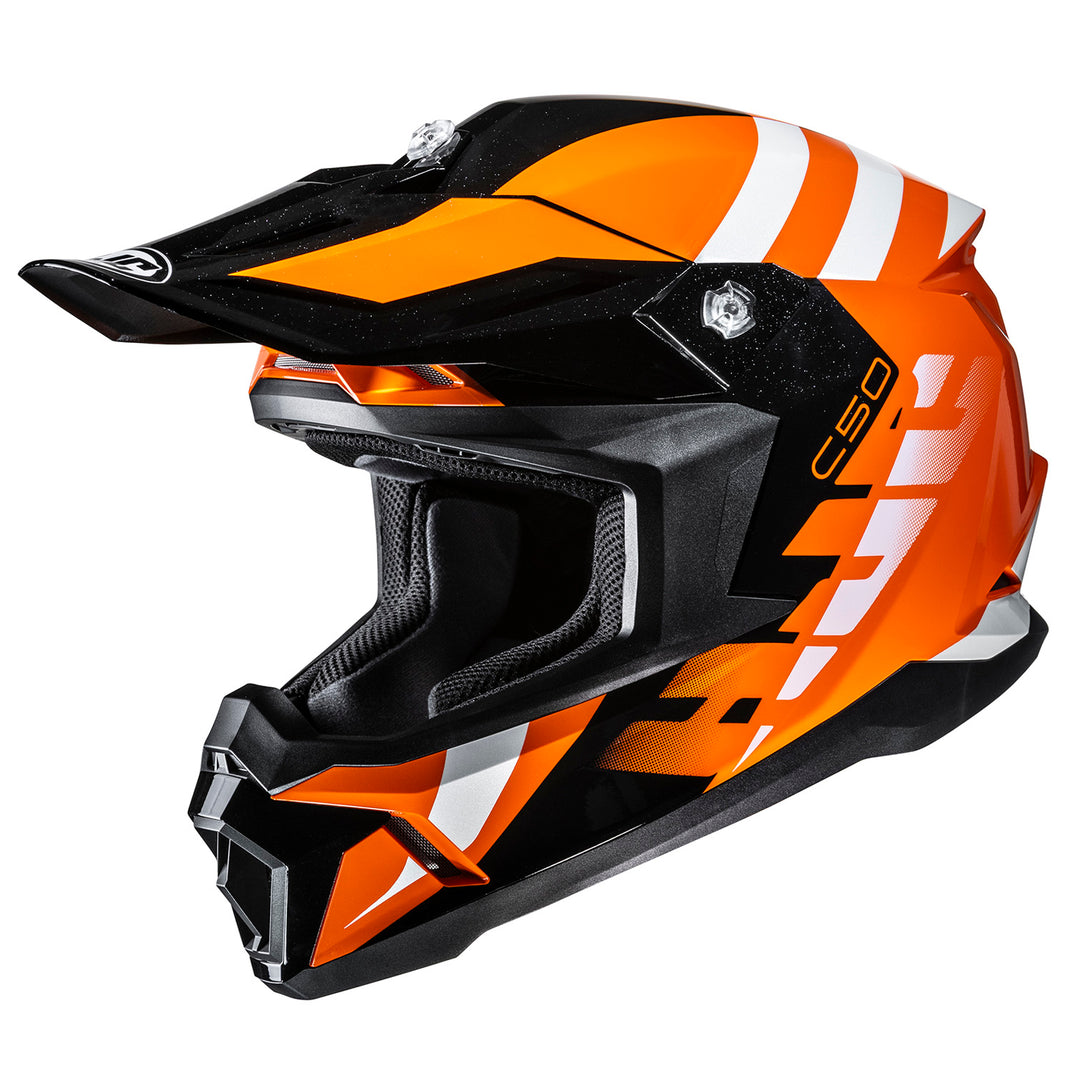 HJC C50 Mirage Helmet MC-7 - Front Side View