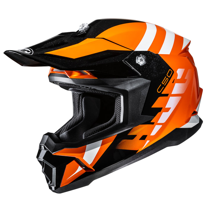 HJC C50 Mirage Helmet MC-7 - Front Side View