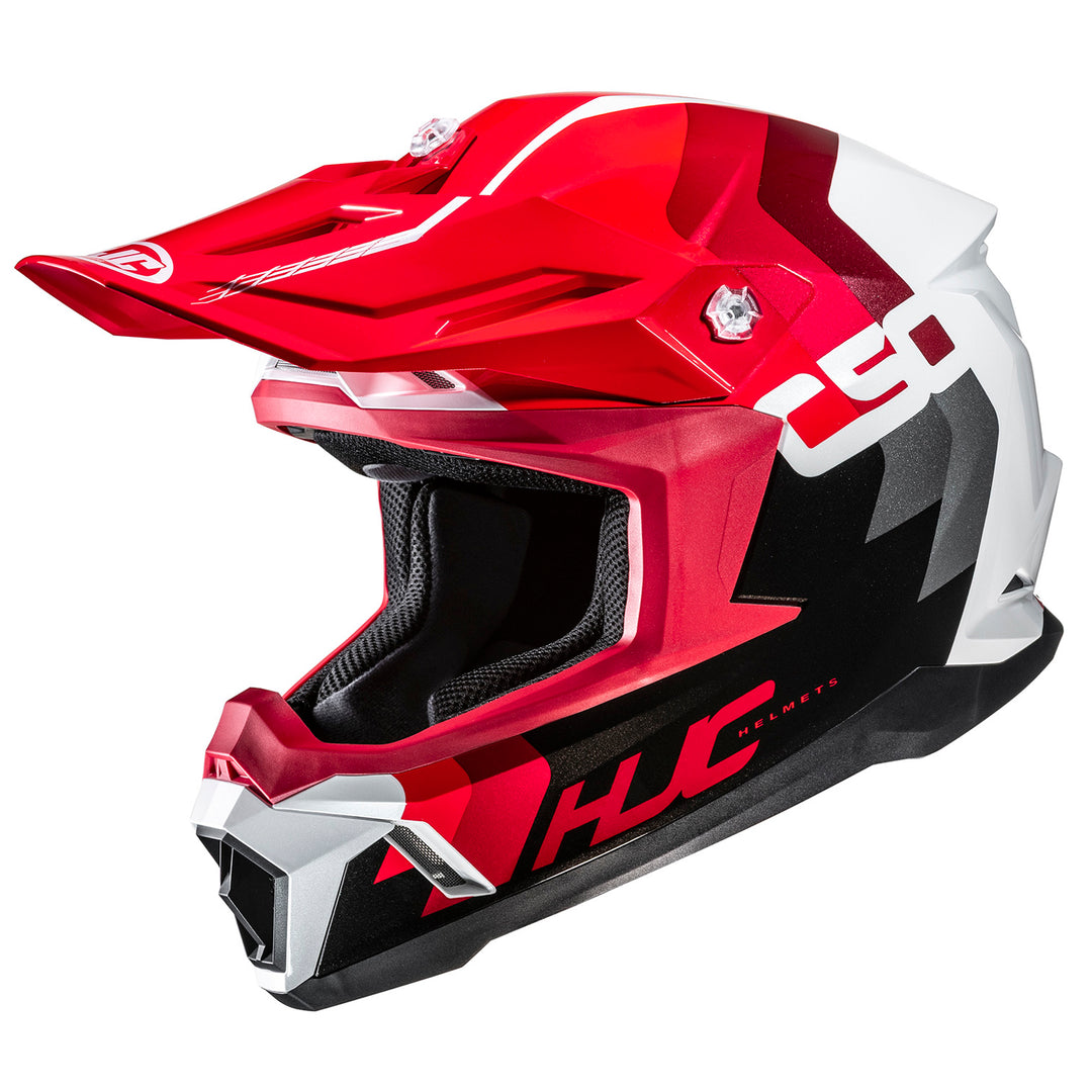 HJC C50 Primal Helmet MC-1 - Front Side View