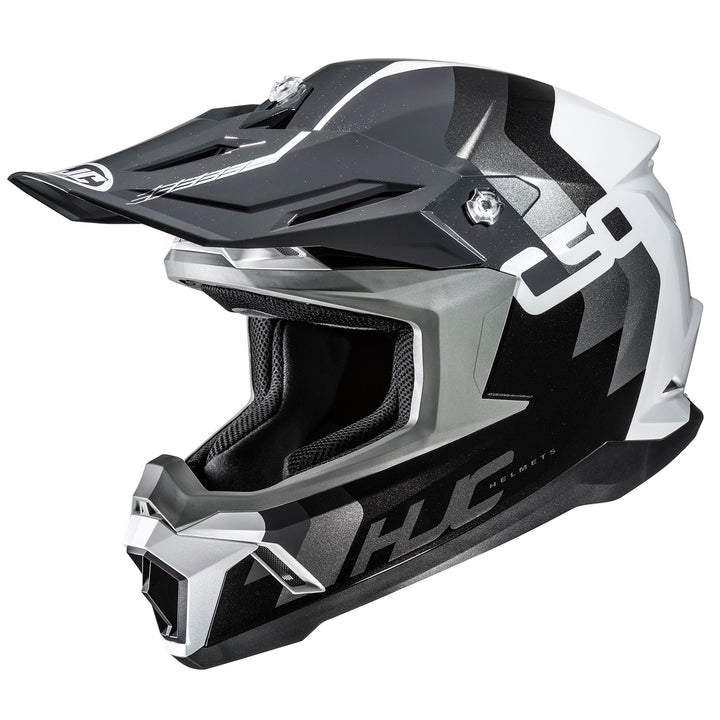 HJC C50 Primal Helmet MC-5 - Front Side View