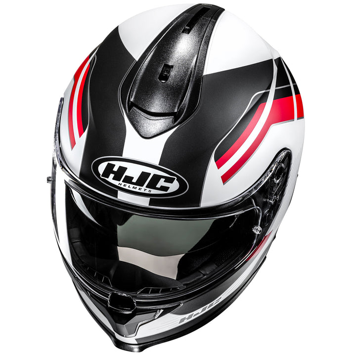 HJC C70 Belis Helmet MC-1SF - Angled Front Top View