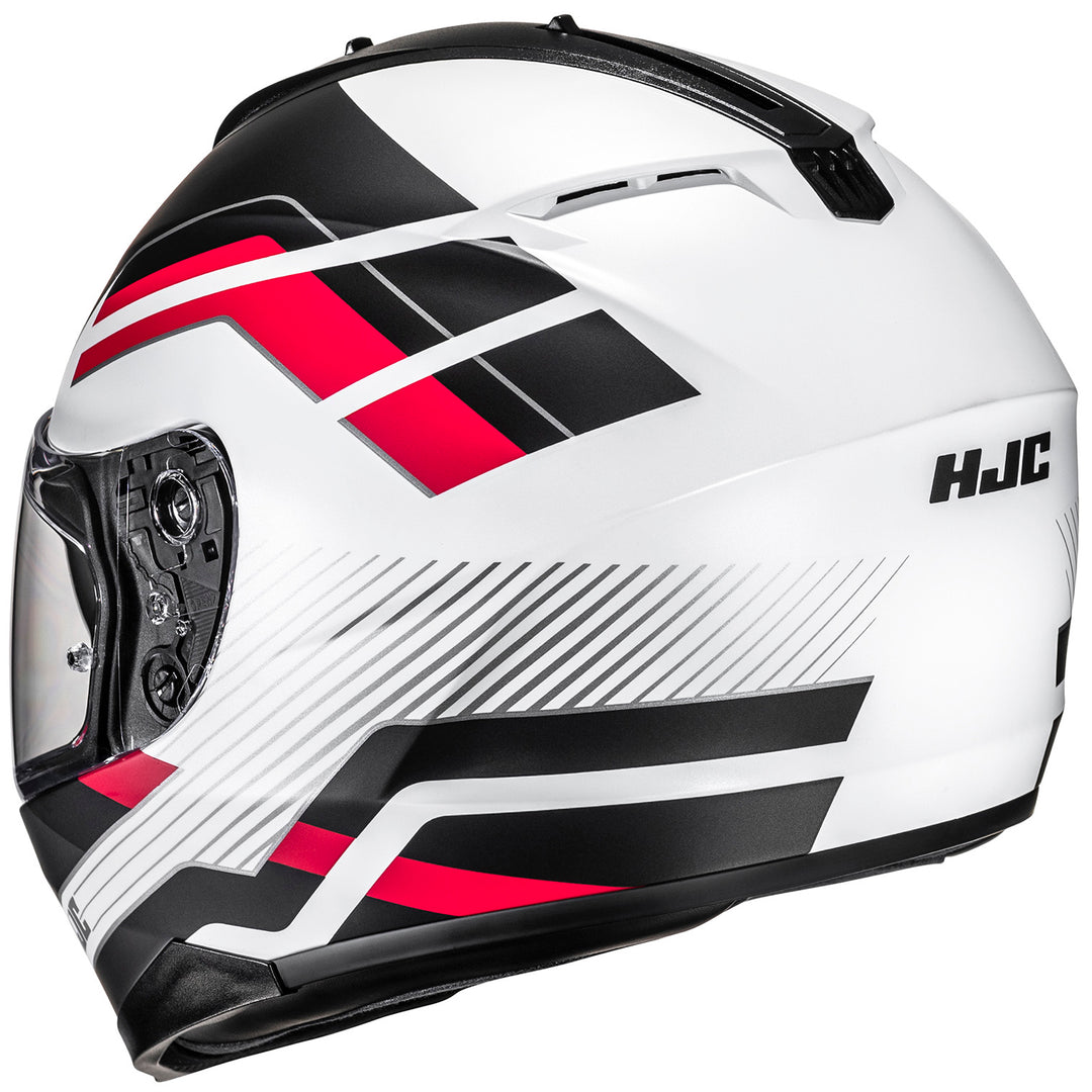 HJC C70 Belis Helmet MC-1SF - Rear Side View