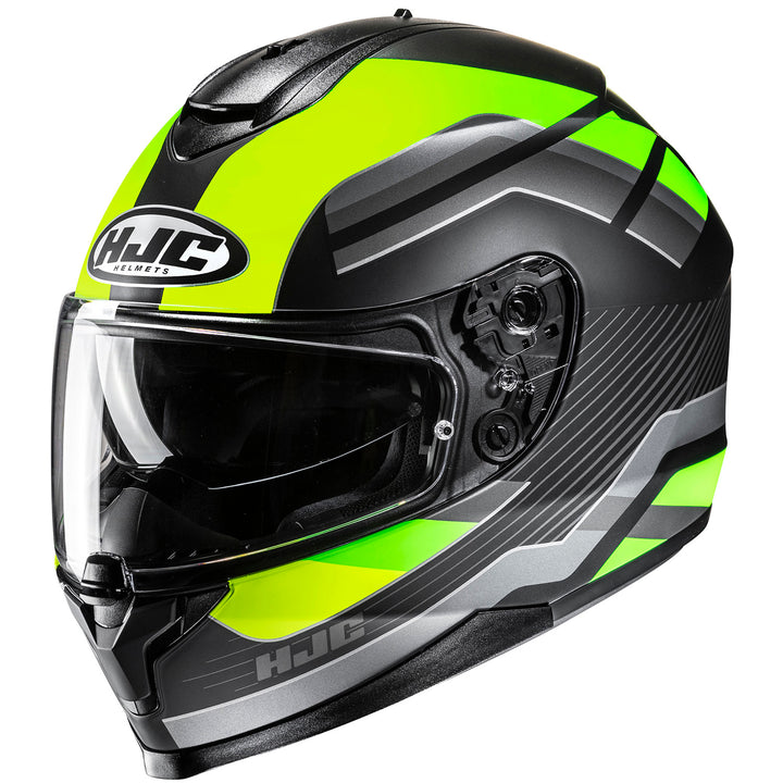 HJC C70 Belis Helmet MC-3HSF - Front Side View