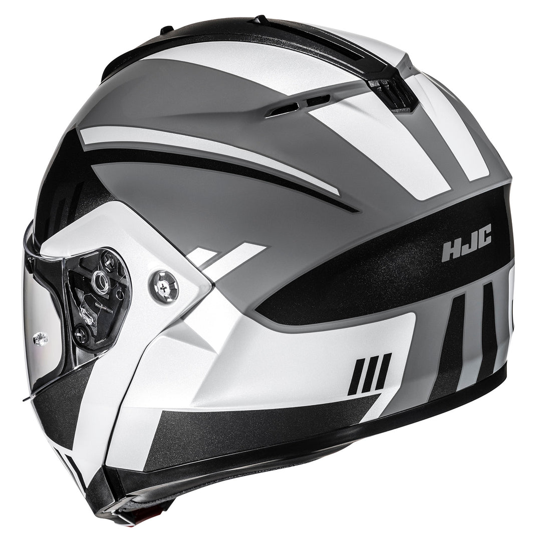 HJC C91 Kaon Helmet MC-5 - Rear Side View