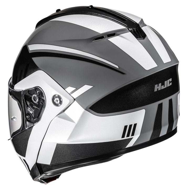 HJC C91 Kaon Helmet MC-5 - Rear Side View