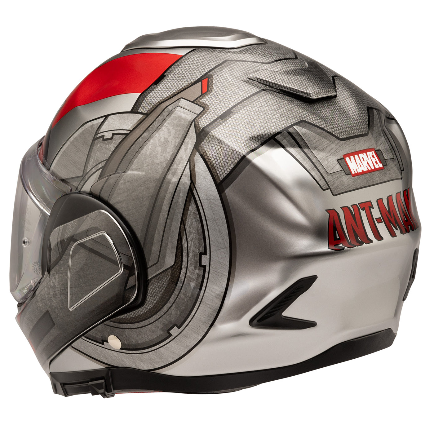 HJC F100 Ant-Man Helmet MC-1 - Rear Left Side View