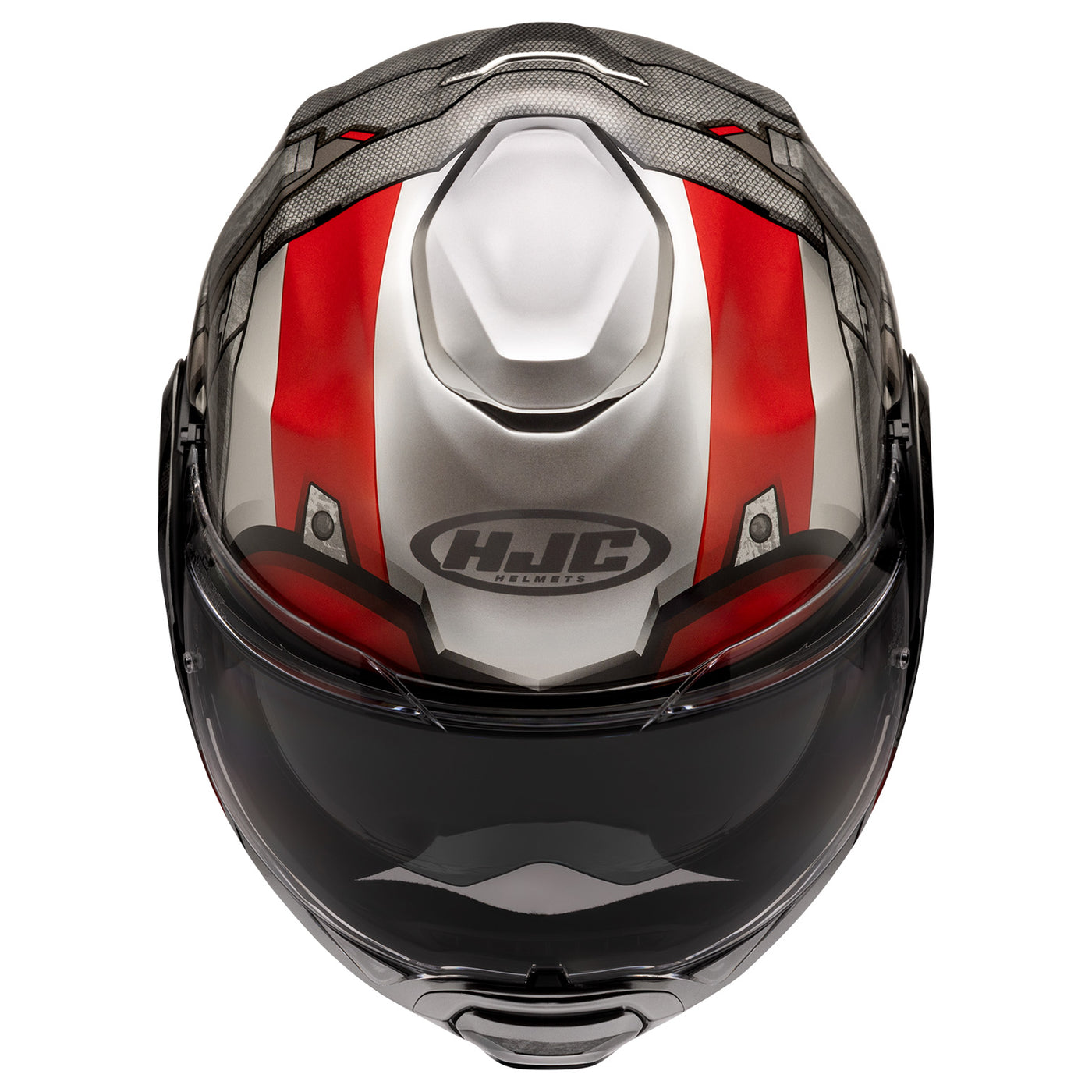 HJC F100 Ant-Man Helmet MC-1 - Front Top View