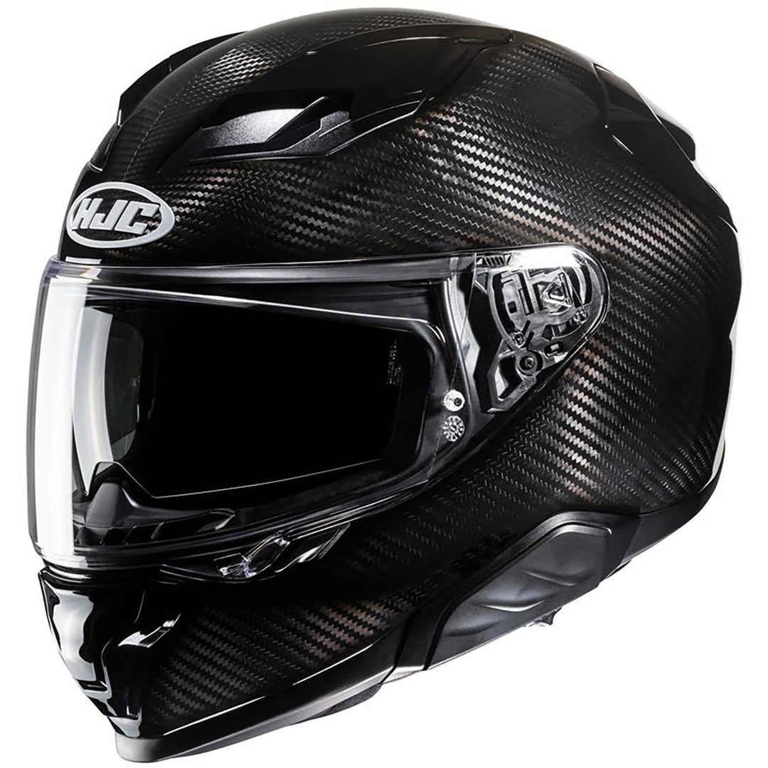 HJC F71 Carbon Helmet Carbon - Front Side View
