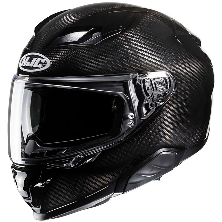 HJC F71 Carbon Helmet Carbon - Front Side View